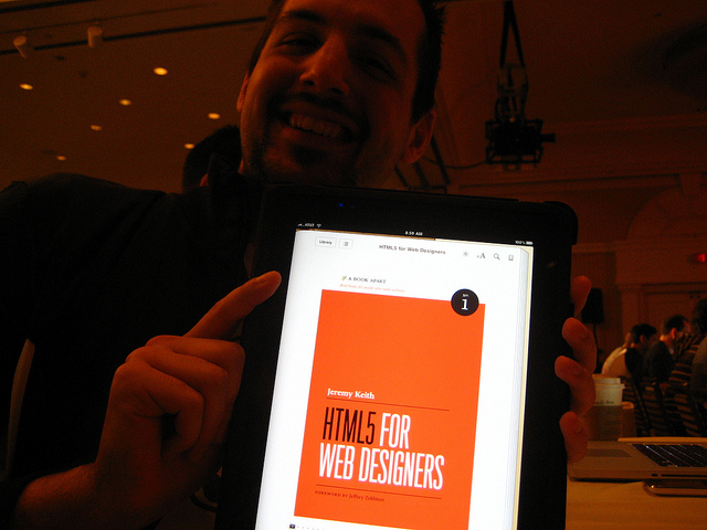 HTML5 For Web Designers on the iPad